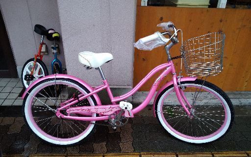 Schwinn sprite[シュイン スプライト]24吋 ジュニアクルーザーバイク シングル/ピンク