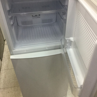 1年間の保証付き】U-ING(ユーイング) 140L 2ドア冷蔵庫【トレファク