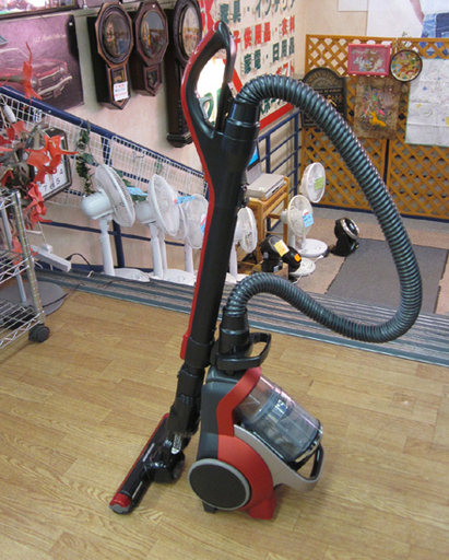 日立 サイクロン式 クリーナー 掃除機 CV-SY500 赤 レッド 2014年製