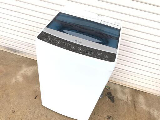 A-85 ハイアール 全自動洗濯機5．5kg ブラック JW-C55A-K