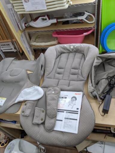 アップリカ ユラリズムオート プレミアム ハイローベッド チェア 美品自社配送時☆代引き可(現金、クレジット、スマホ決済対応)【3ヶ月保証★自社配送設設置込】