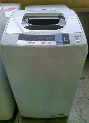 ◆安心の一年保証！　洗濯機　5.0㎏　日立/HITACHI　2016年製　NW-5WR　No.1320070401　ガーランド草加