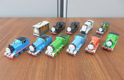 ▶トミカ アルファシステム きかんしゃトーマスシリーズ 11台セット 希少トミー/TOMY 2004～2007年 絶版 ミニカー ペイペイ対応 札幌市西区西野