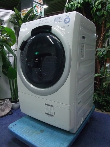 R1533) シャープ ドラム式 ES-S7A-WR 洗濯容量7.0Kg 乾燥容量3.5Kg 2016年製! 洗濯機 店頭取引大歓迎♪