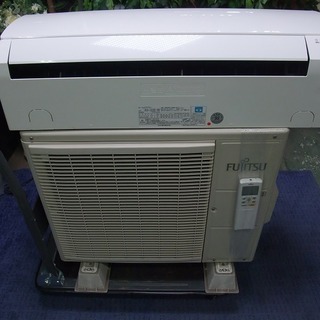 R1541) 富士通 AS-J22E-W　2.2kw　~6畳用　人感センサー 2015年製! エアコン 店頭取引大歓迎♪