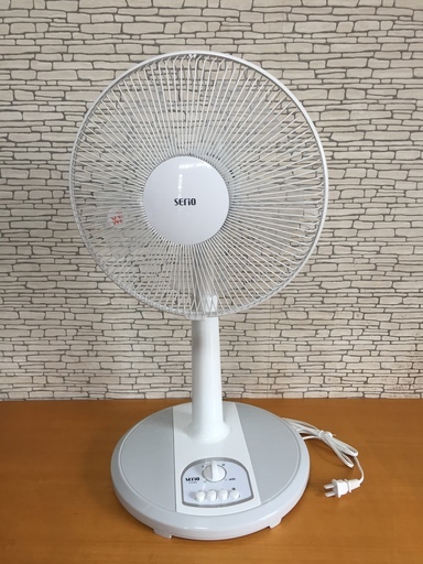SG002 山善 Serio メカ式扇風機 ホワイト FY-K302