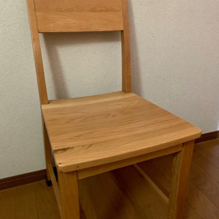 木製の椅子 値下げしました！