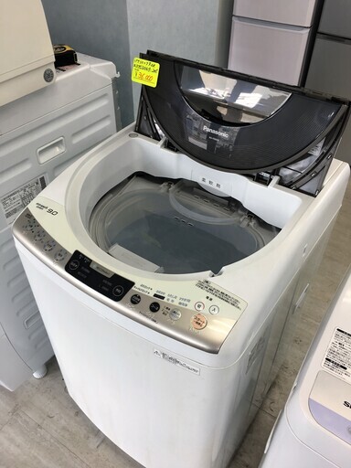 パナソニック9.0K洗濯機2015年製！！！DDモーター　分解クリーニング済み！！！
