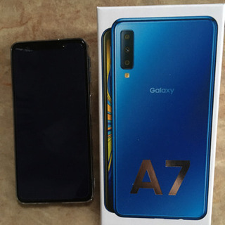 Samsung GalaxyA7  SIMフリー 64G モバイル カバー付