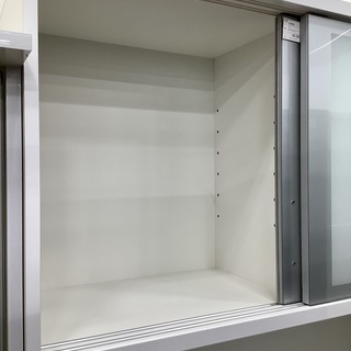 ★ジモティ割あり★ (株)エスエークラフト レンジボード 白 H210×D48×W120.5 クリーニング済み TJ3639 ☆ジモティ割あり☆ (株)エスエークラフト レンジボード 白 H210×D48