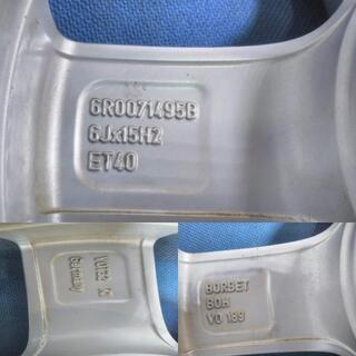 タイヤ、ホイール VW ポロ☆美品アルミ☆15インチ【点検OK】VW純正 
