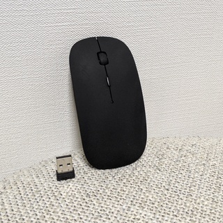 《引渡し待ち》薄型ワイヤレスマウス 無線/USB充電接続