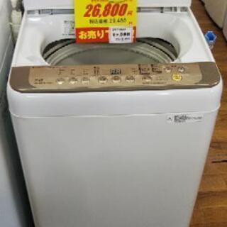 J022★6ヶ月保証★7K洗濯機★Panasonic NA-F70PB10 2017年製★良品