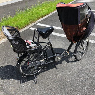 a.n.design ブラック　3人乗り　OGK 3段ギア