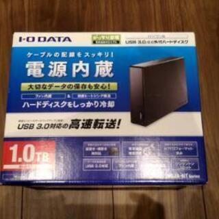 新品未使用！ I・O DATA HDJA-UT1.0 外付けHD...