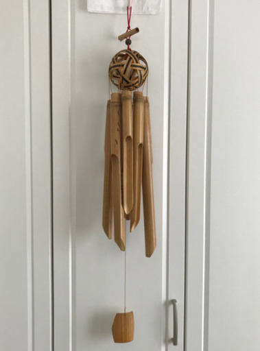 アジアン雑貨 竹製 風鈴 バンブーチャイム 竹細工 平日でも受け渡し可 横浜の生活雑貨の中古あげます 譲ります ジモティーで不用品の処分