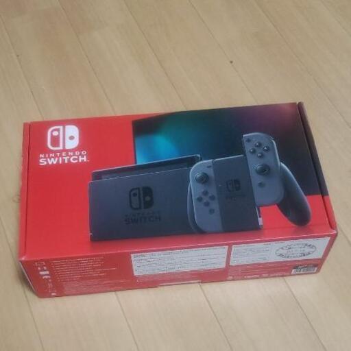【新品未開封】ニンテンドースイッチ本体(グレー)　Nintendo switch