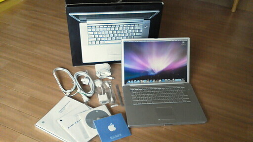 PowerBookG4アルミ15インチM9422J/Aのみ