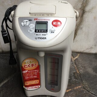 タイガー魔法瓶　電気ポット　とく子さん PVI-A300　