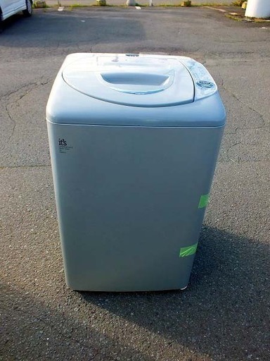 【苫小牧バナナ】2007年製 サンヨー/SANYO 4.2kg 全自動洗濯機 ASW-EG42A(SB) シルバー系 単身者向け 清掃済み