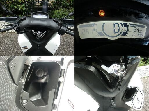 ☆ワイドトレッド普通免許仕様！YAMAHAトリシティ155ABS付(SG37J