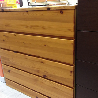 取りに来れる方限定！無印良品の4段チェストです！