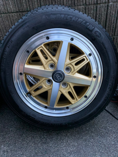 中古のアルミホイール Algernon Fenice Rx2 14インチ 4 5j 43 4h Pcd100 4本セット価格 フェニーチ ねずみ 東松山のタイヤ ホイールの中古あげます 譲ります ジモティーで不用品の処分