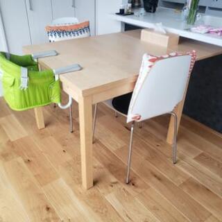 IKEA　イケア　ダイニングテーブル　チェア2脚