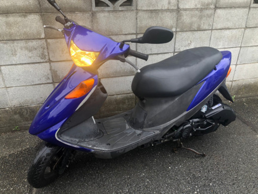 アドレスv125g 傷割れあり