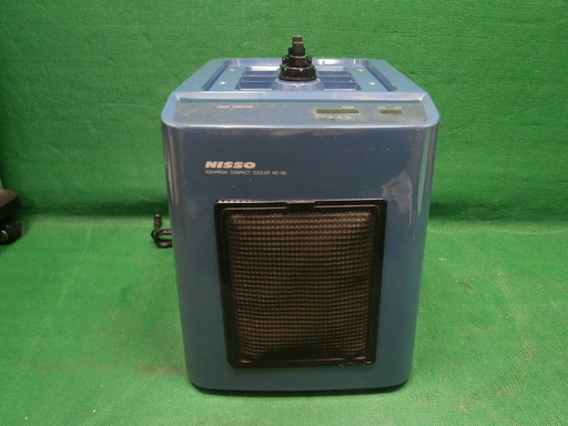 ☆中古品 ニッソー アクアリウムコンパクトクーラー NC-180 屋内観賞魚水槽用循環式クーラー 100V 50/60Hz 1999年製？☆