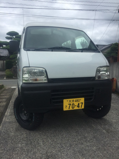 値下げ 2インチリフトアップ済み モモ 日田のエブリイの中古車 ジモティー
