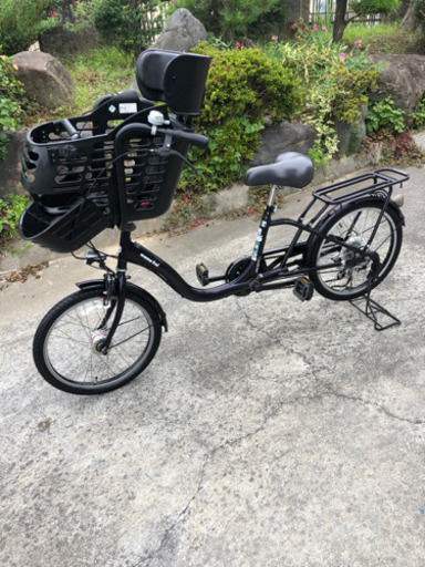 前に子供乗せ自転車