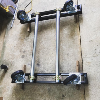 建設現場用搬入台車