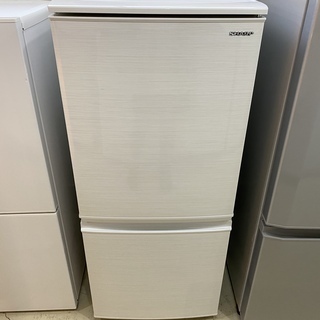 シャープ 冷蔵庫 SJ-D14E-W 2019年式 137L 中古品