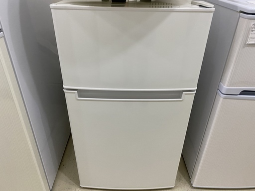 冷蔵庫 ハイアール AT-RF85B 2019年製 2D 85L 直冷 白 中古品