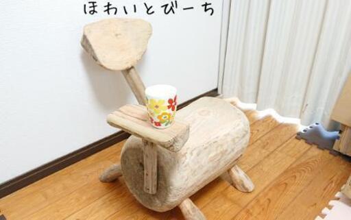 流木のジブリ風な椅子『ロボ兵』