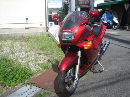 ZZR250 美車レッドカラー 動画付 ZZR250 美車少走行 動画付