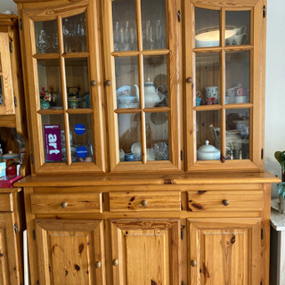 【直接引取】イタリアの家具 食器棚(大) 大幅値下げ！