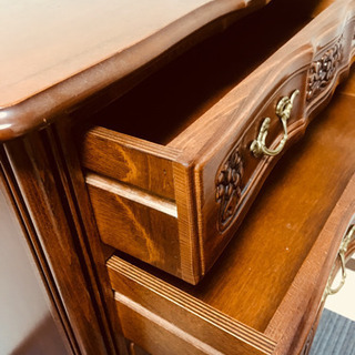 イタリア家具 5段チェスト 定価12万円以上