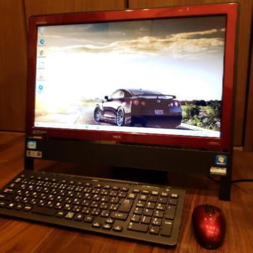NEC 一体型 Core i5 HDD 500GB 20インチ レッド