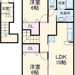 ※地域最安値【家賃１ヶ月分プレゼント！】2階57.22㎡2LDK バス・トイレ別！モニター付きインターホン！各室エアコン完備！南丹市園部町 JR嵯峨野線園部駅 2LDK 57.22㎡ アパート マンション 賃貸 物件 敷金・礼金・保証料・管理料・仲介手数料・その他費用一切無し！ - 南丹市