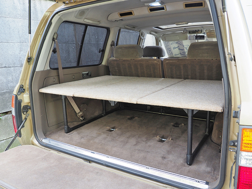 ランクル80 自作フルフラットベッド ランクル80 ベッドキット