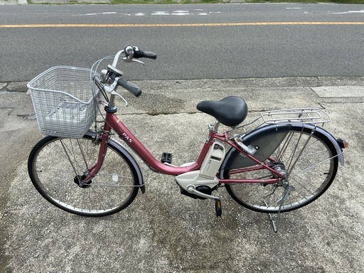 整備済新基準良品YAMAHA PAS 6.0AH電動アシスト自転車w8