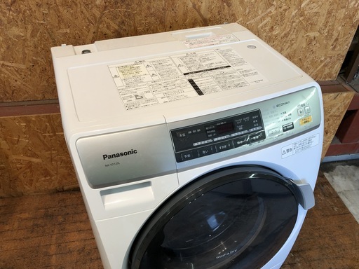 管理KRS224】Panasonic 2013年 NA-VD120L 6.0kg / 3.0kg ドラム式 洗濯