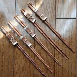 【新品】バリ島のお箸と箸置き５組セット