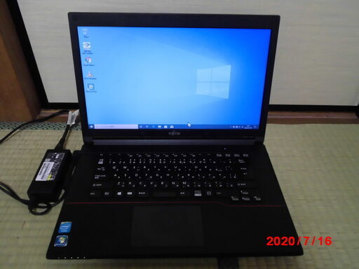 富士通、win10、Wi-fi、15型、ノートPC、