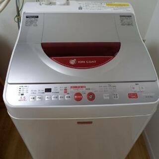 SHARP 電気洗濯乾燥機 ES-TG5KC 5.5L