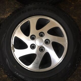 タイヤ、ホイール 【BS BLIZZAK DM-V1 175/80R15】冬 4本【ダイハツ 