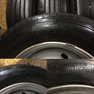 タイヤ、ホイール 【YOKOHAMA RY01 215/60R15.5 110/108L LT】トラック 