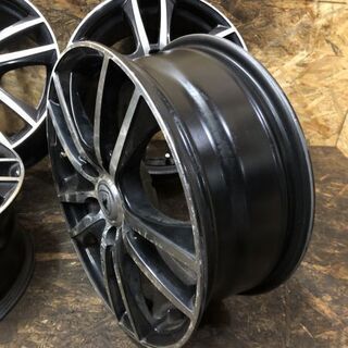 BROOK ブルック 社外ホイール 16インチ 4本 6.5J5HPCD114.3+53